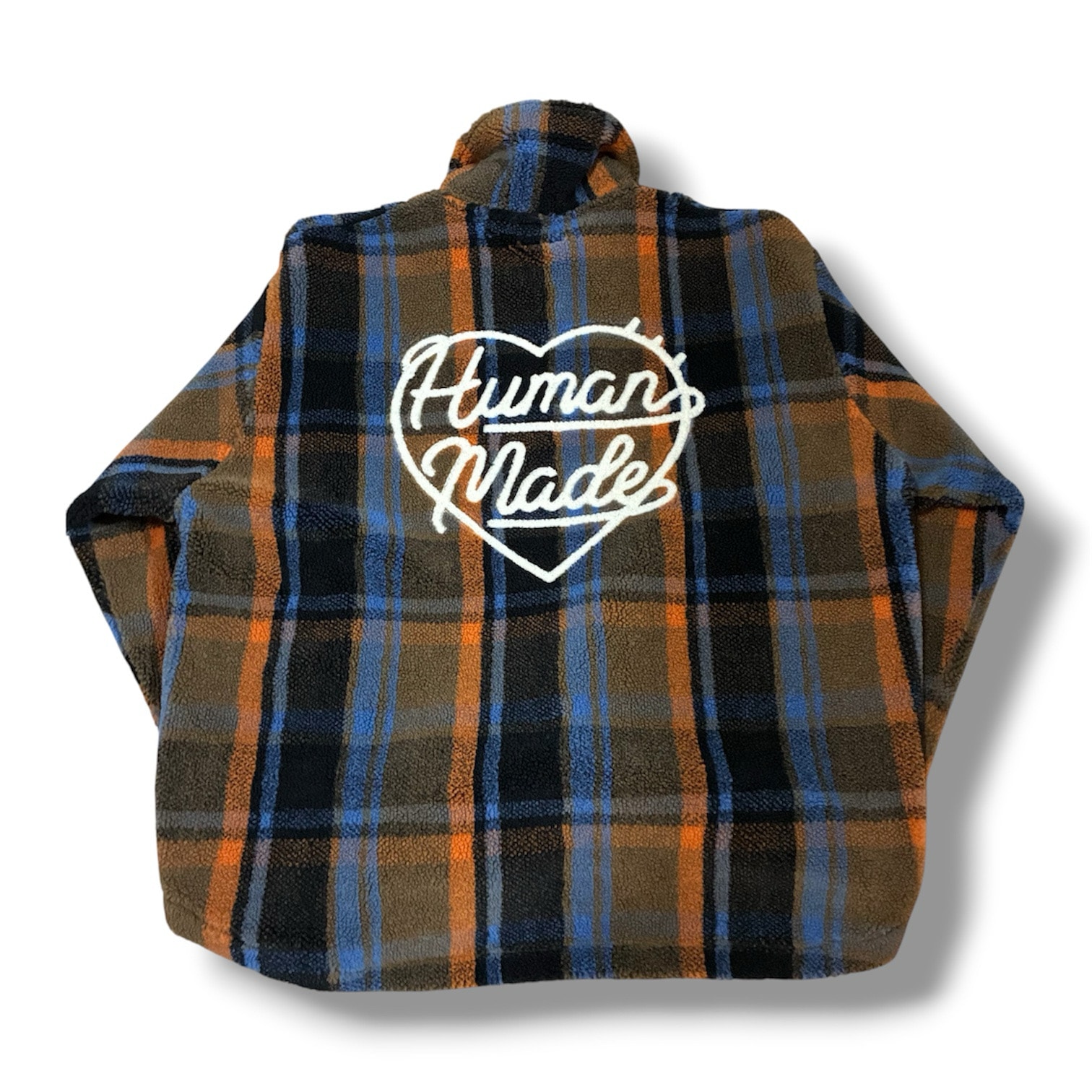 HUMAN MADE フリース プルオーバー チェック柄