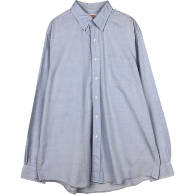 古着 ブルックスブラザーズ Brooks Brothers Est.1818 長袖 ボタンダウンシャツ メンズL相当/eaa673002