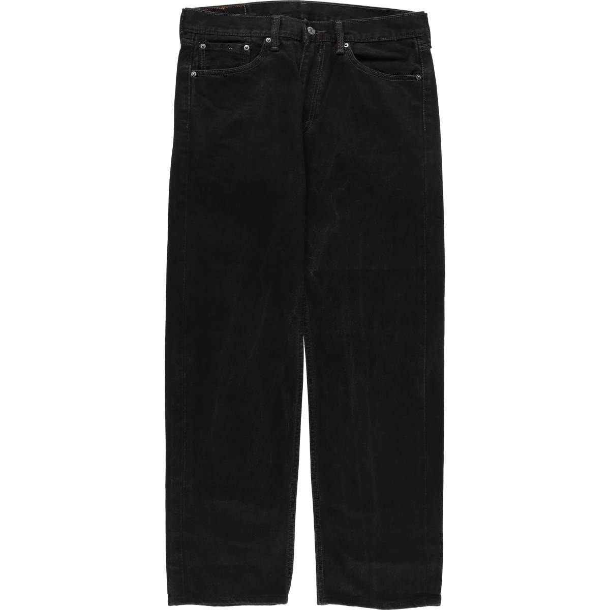 古着 リーバイス Levi's 505 ブラックデニム テーパードデニムパンツ メンズw34相当/eaa482429