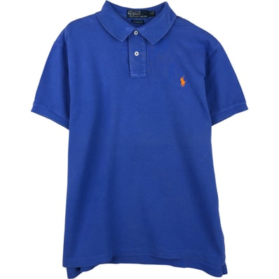 古着 ラルフローレン Ralph Lauren POLO by Ralph Lauren CUSTOM FIT 半袖 ポロシャツ メンズL相当/eaa616691