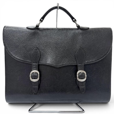 Chrome Hearts Gunslinger Crossball Leather Bag "Black"