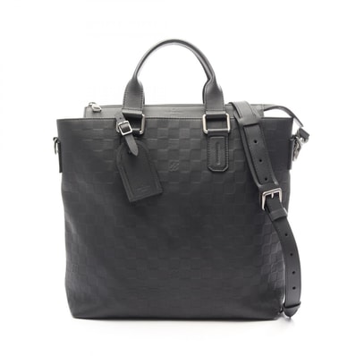 ルイ・ヴィトン LOUIS VUITTON デイリー トート ダミエアンフィニ オニキス 2WAY トートバッグ バッグ レザー メンズ ブラック系 N41561 【中古】