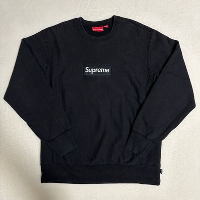 Supreme Box Logo Crewneck Sweatshirt "Black" (18FW)