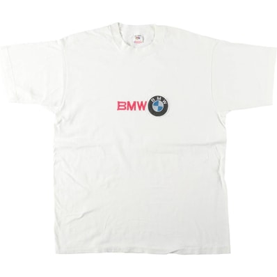 古着 90年代 フルーツオブザルーム FRUIT OF THE LOOM BMW アドバタイジングTシャツ USA製 メンズXL相当 ヴィンテージ/eaa641303
