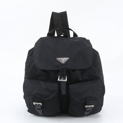 ■美品 プラダ テスート ナイロントライアングルロゴリュックサック