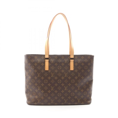 ルイ・ヴィトン LOUIS VUITTON ルコ モノグラム トートバッグ バッグ PVCコーティングキャンバス レザー レディース ブラウン系 M51155 【中古】