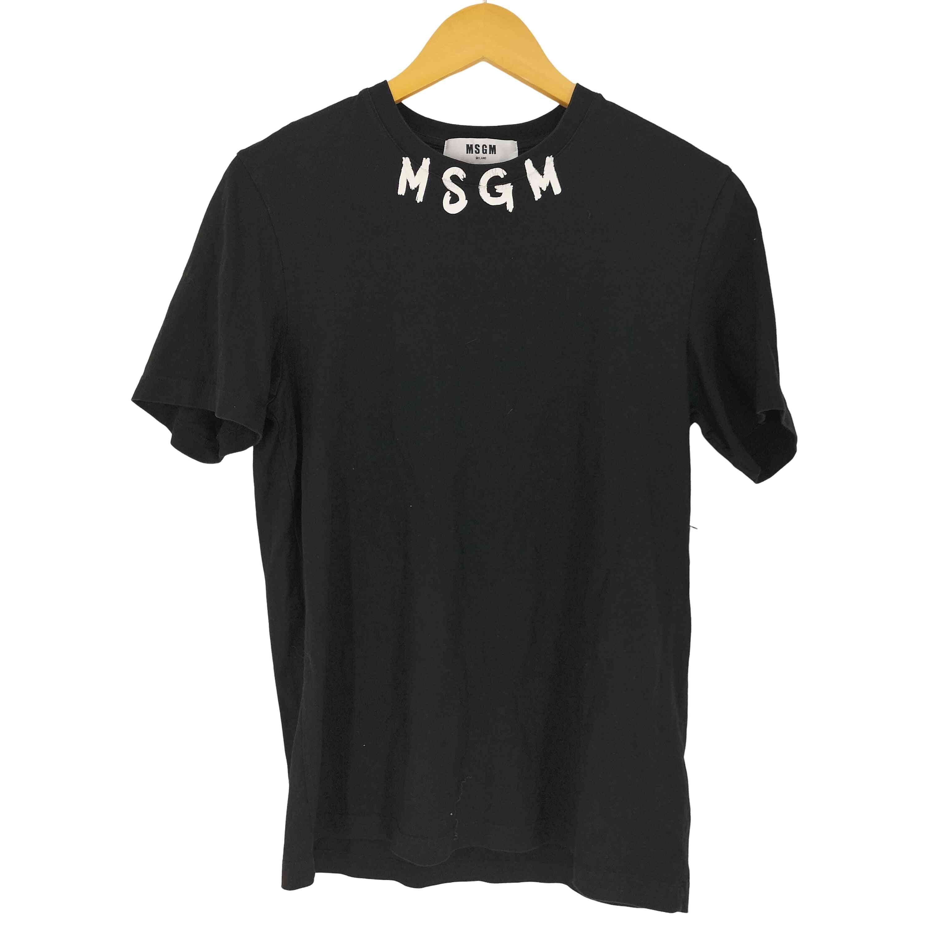 イタリア製 ロゴプリント S/S クルーネック Tシャツ【1142497546971】