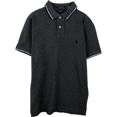古着 ラルフローレン Ralph Lauren POLO RALPH LAUREN CUSTOM SLIM FIT 半袖 ポロシャツ メンズM相当/eaa644303
