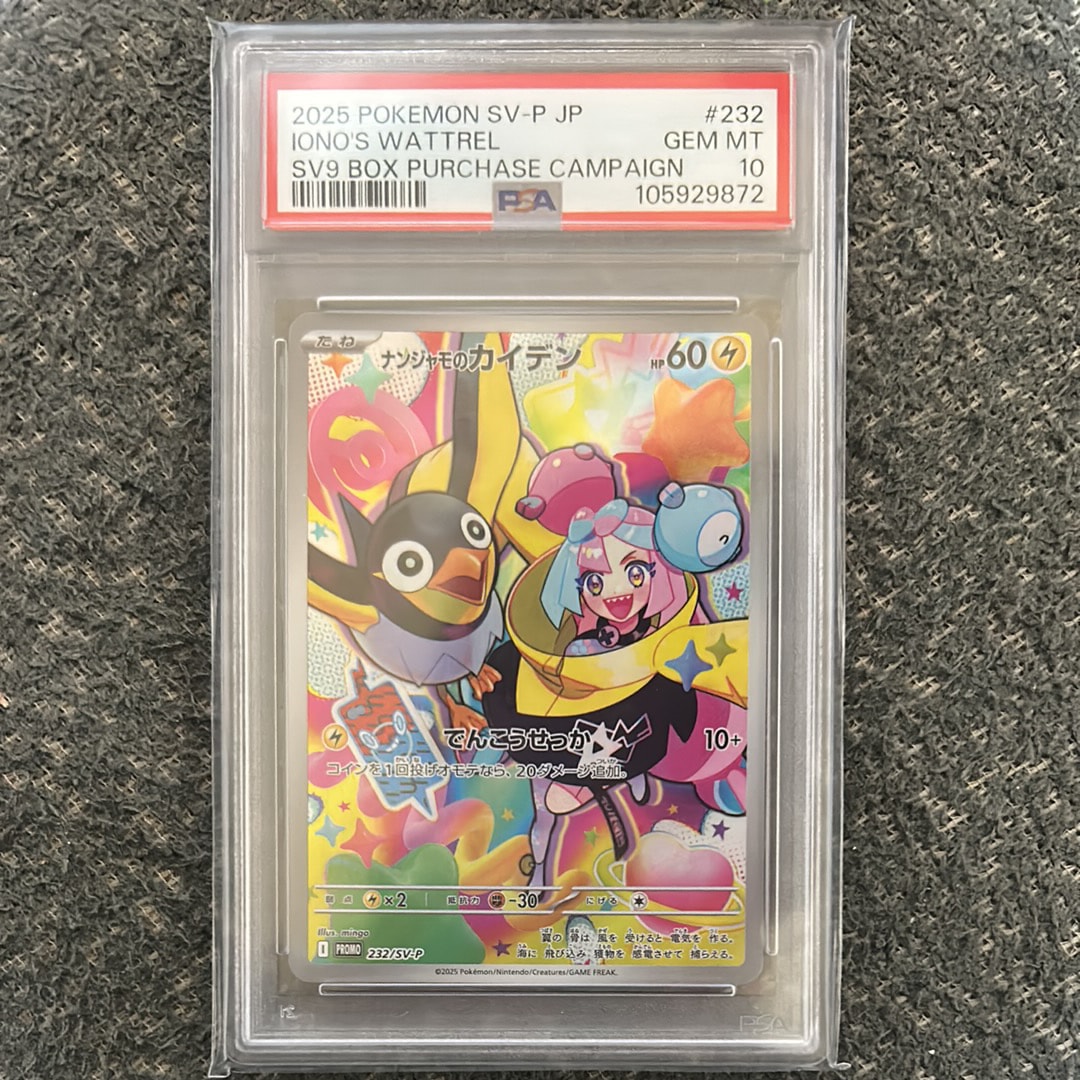 ナンジャモのカイデン P [SV-P 232](プロモーションカード「拡張パック バトルパートナーズ Box購入キャンペーン」)