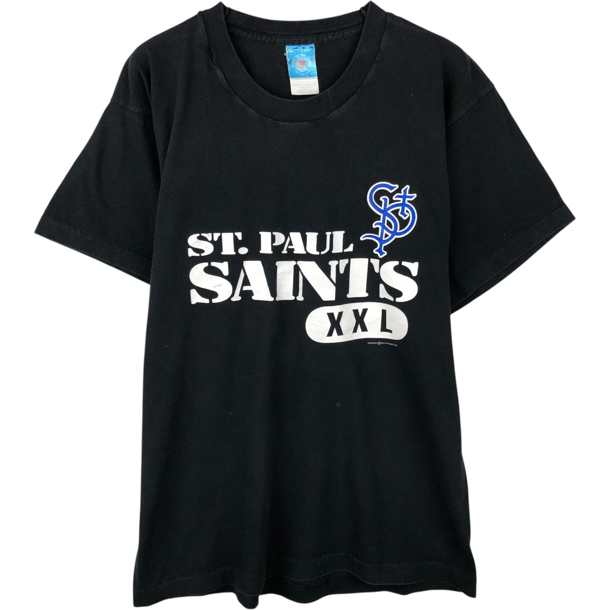 古着 90年代 フルーツオブザルーム FRUIT OF THE LOOM St. Paul Saints セントポール セインツ スポーツプリントTシャツ USA製 メンズL相当 ヴィンテージ/eaa638867