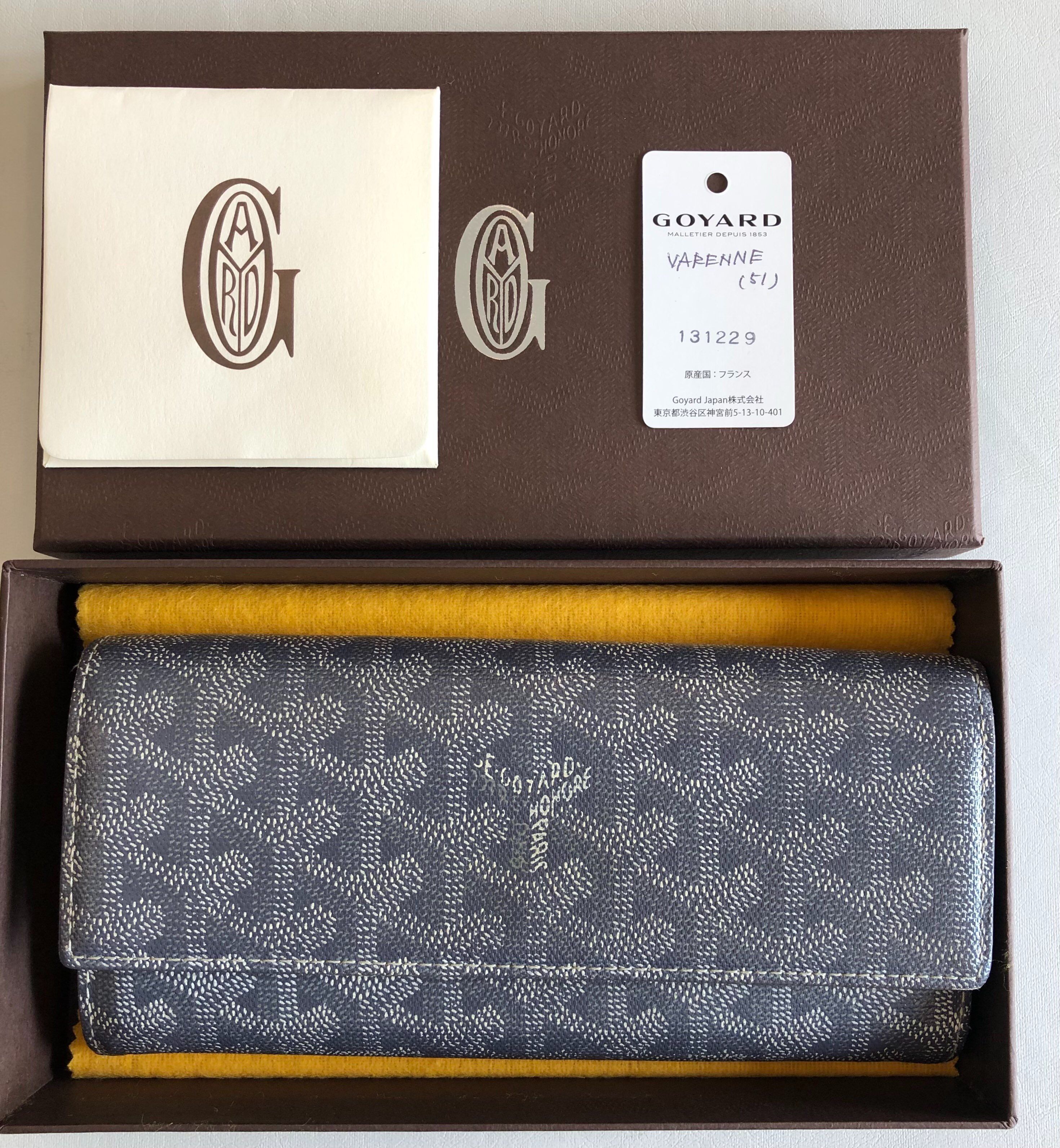 ゴヤール ヴァレンヌ goyard 長財布 トート tote サンルイ