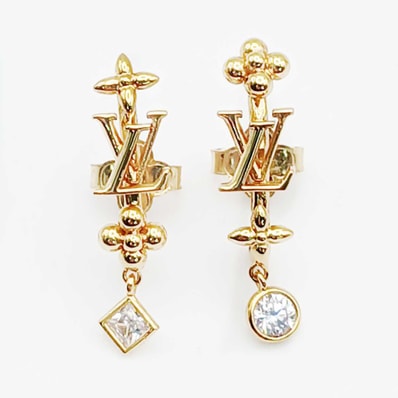 Louis Vuitton LV In The Sky Earrings "Gold"