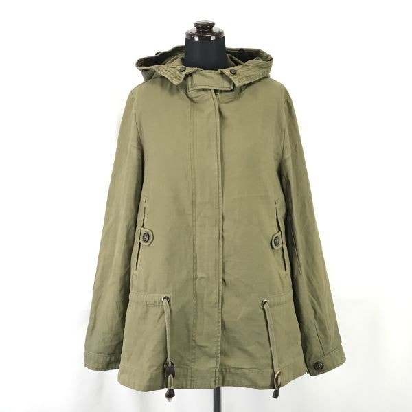 ザラウーマン/ZARA WOMAN★裏地ボアフリース/防寒モッズコート/アウター【women’s size -S/カーキ/khaki】Coats/Jackets/Jumpers◆cBH278