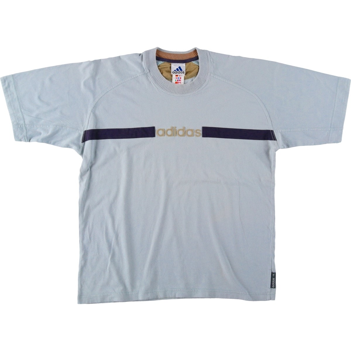 古着 00年代 アディダス adidas ロゴTシャツ メンズM相当/eaa638791