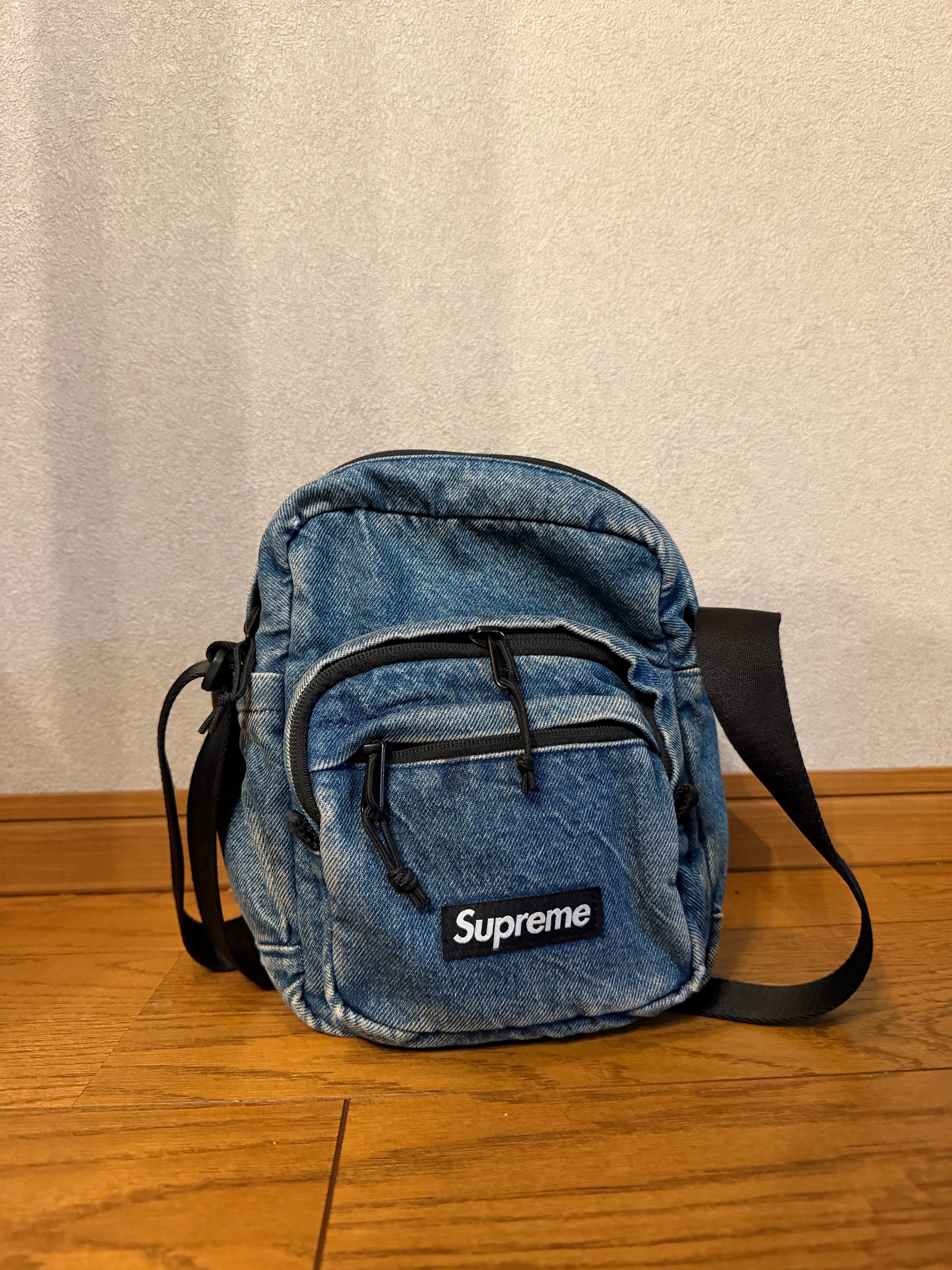Supreme Denim Shoulder Bag 