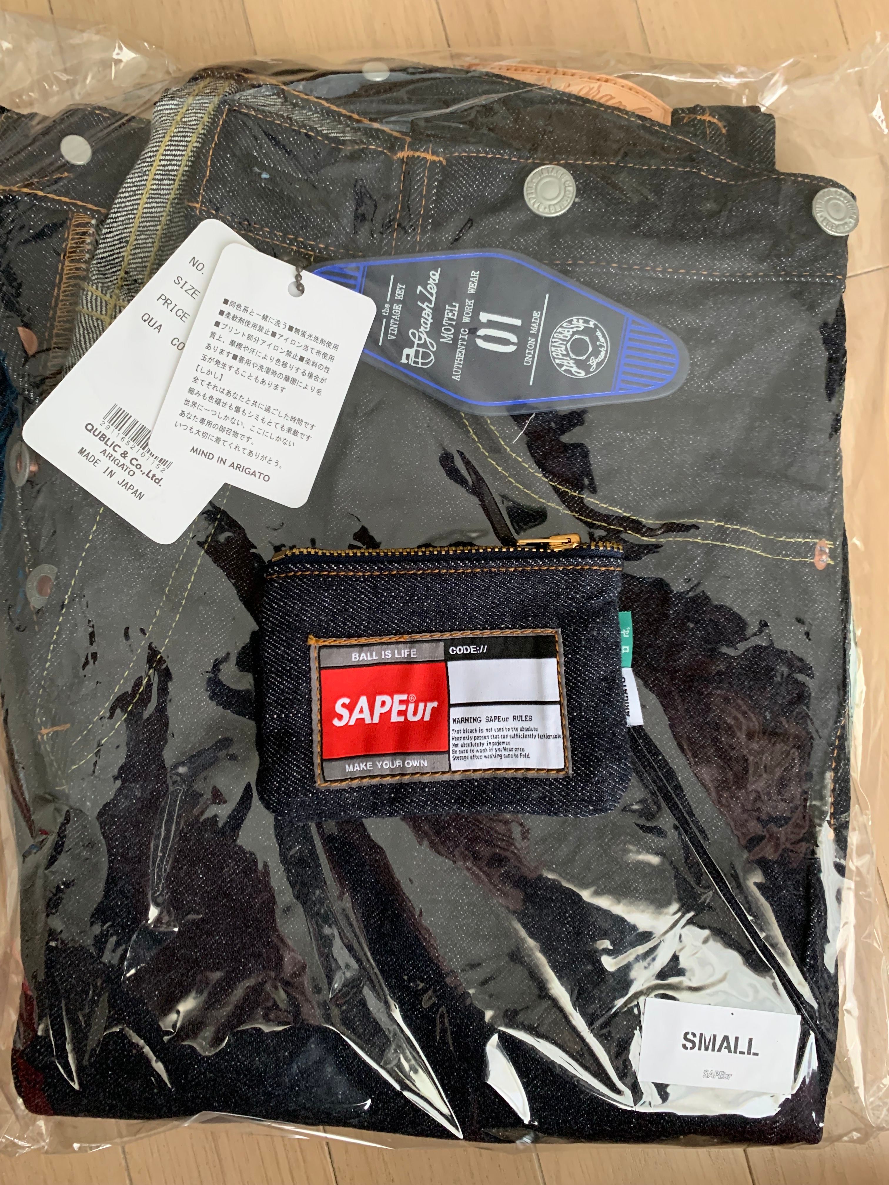 SAPEur×グラフゼロ デニムパンツ