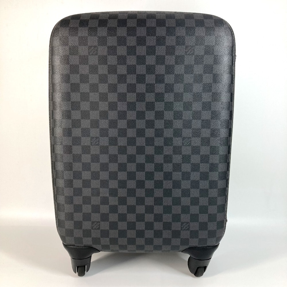 ルイヴィトン LOUIS VUITTON ゼフィール55 N23005 ダミエグラフィット カバン 旅行バッグ トラベルバッグ スーツケース 4輪 キャリーバッグ ダミエグラフィットキャンバス ブラック
