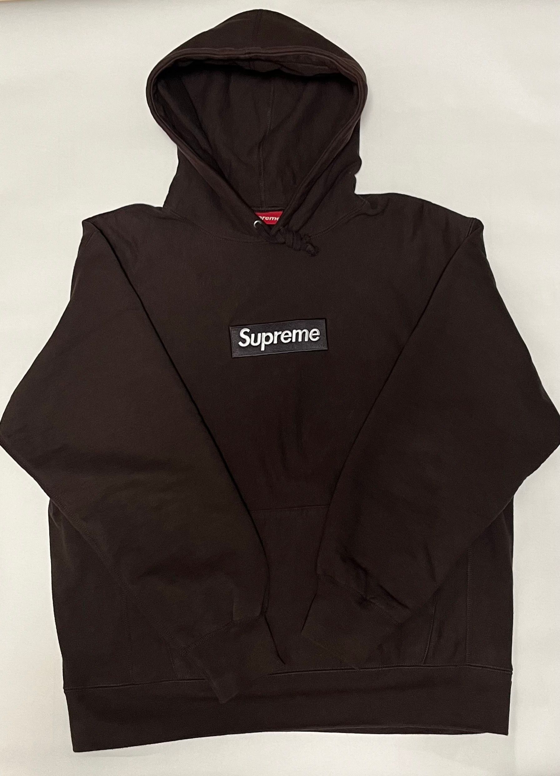 Supreme Box Logo Hooded Sweatshirt "Dark Brown" (21FW)