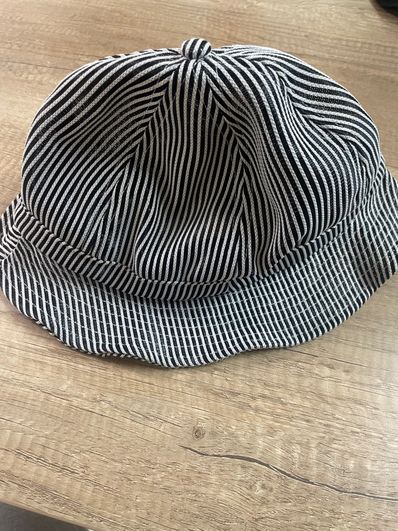Supreme Stripe Mesh Bell Hat "Black"