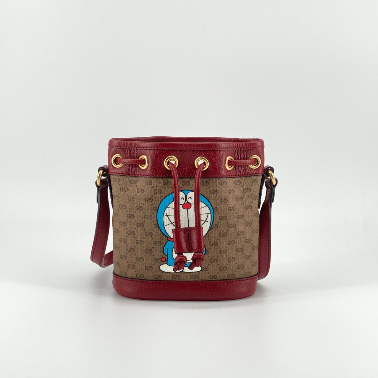 爆*ー様 【非売品】GUCCI ゾエトロープ VIP限定 箱付 C (やや傷や汚れあり)】GUCCI（グッチ） ×DORAEMON ミニ バケット