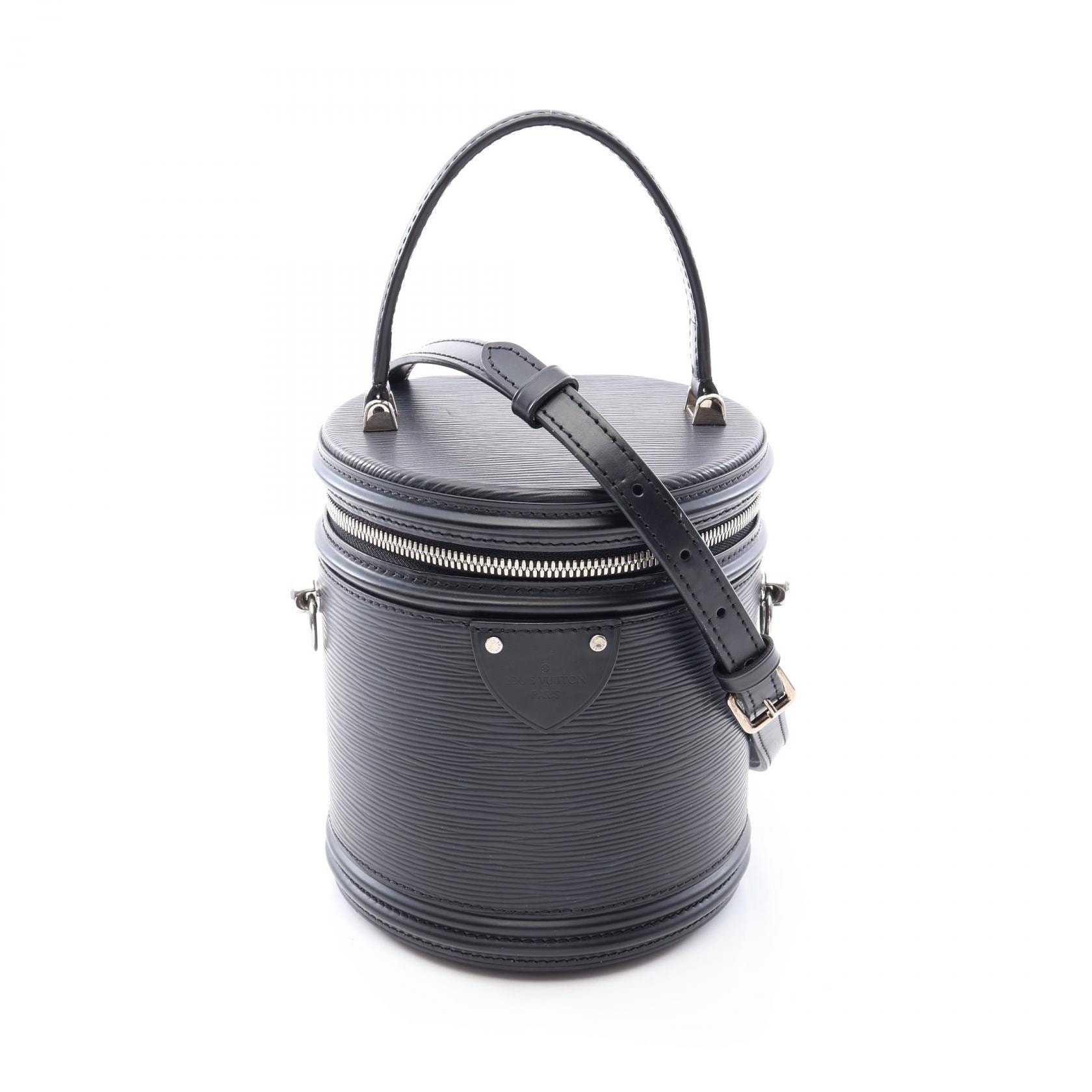 ルイ・ヴィトン LOUIS VUITTON カンヌ エピ ノワール 2WAY ハンドバッグ バッグ レザー レディース ブラック系 M52226 【中古】