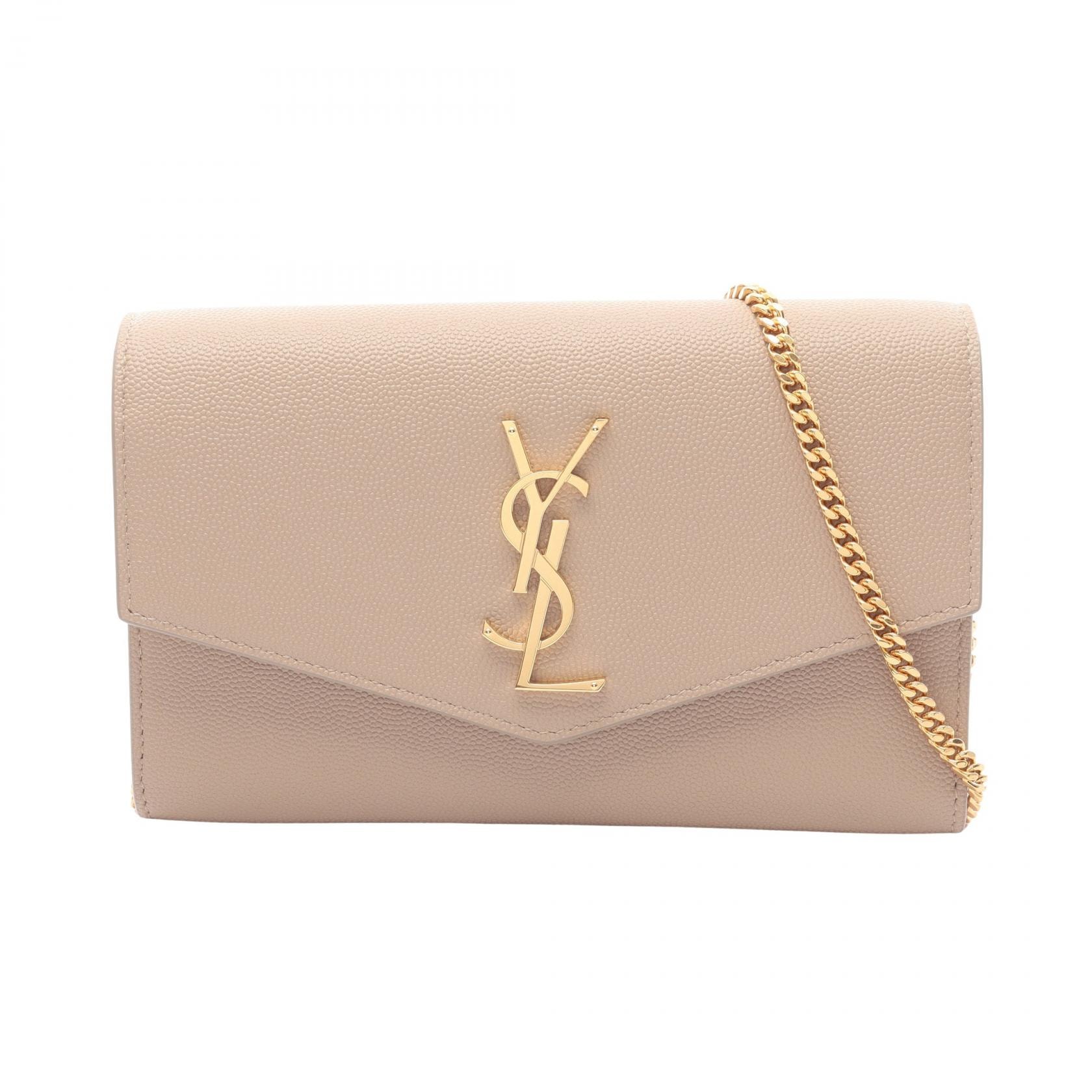 サンローランパリ SAINT LAURENT PARIS アップタウン ショルダーバッグ バッグ レザー レディース ベージュ系 6077881GF0J2721 【新品】