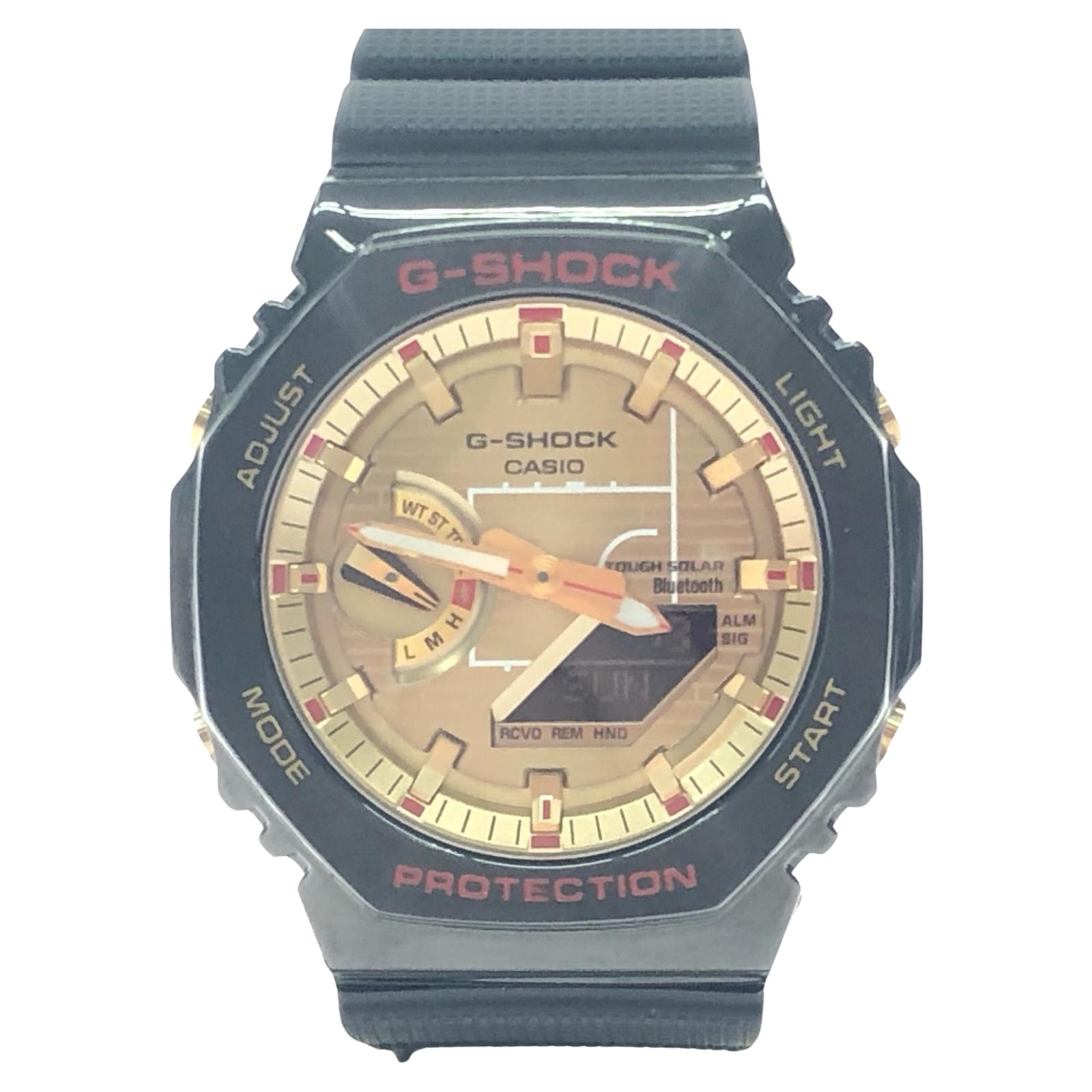 CASIO カシオ メンズ腕時計 ソーラー充電 アナデジ 八村塁 シグネチャーモデル メタルカバード GBM-2100RH-1
