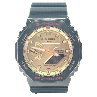 CASIO カシオ メンズ腕時計 ソーラー充電 アナデジ 八村塁 シグネチャーモデル メタルカバード GBM-2100RH-1