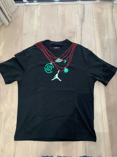 Jordan x Clot Short Sleeve T-shirt "Black"