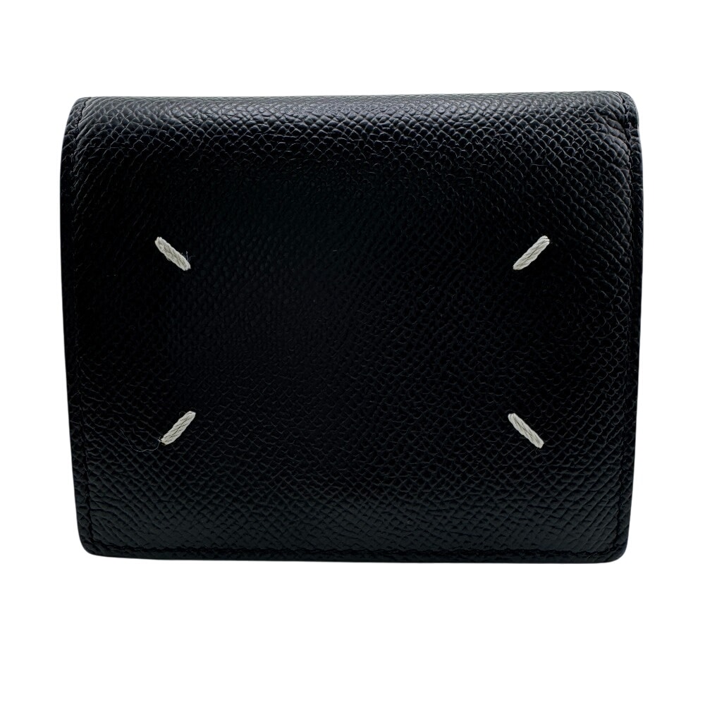 メゾンマルジェラ Maison Margiela 二つ折り財布 ブラック