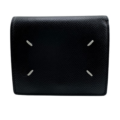 メゾンマルジェラ Maison Margiela 二つ折り財布 ブラック