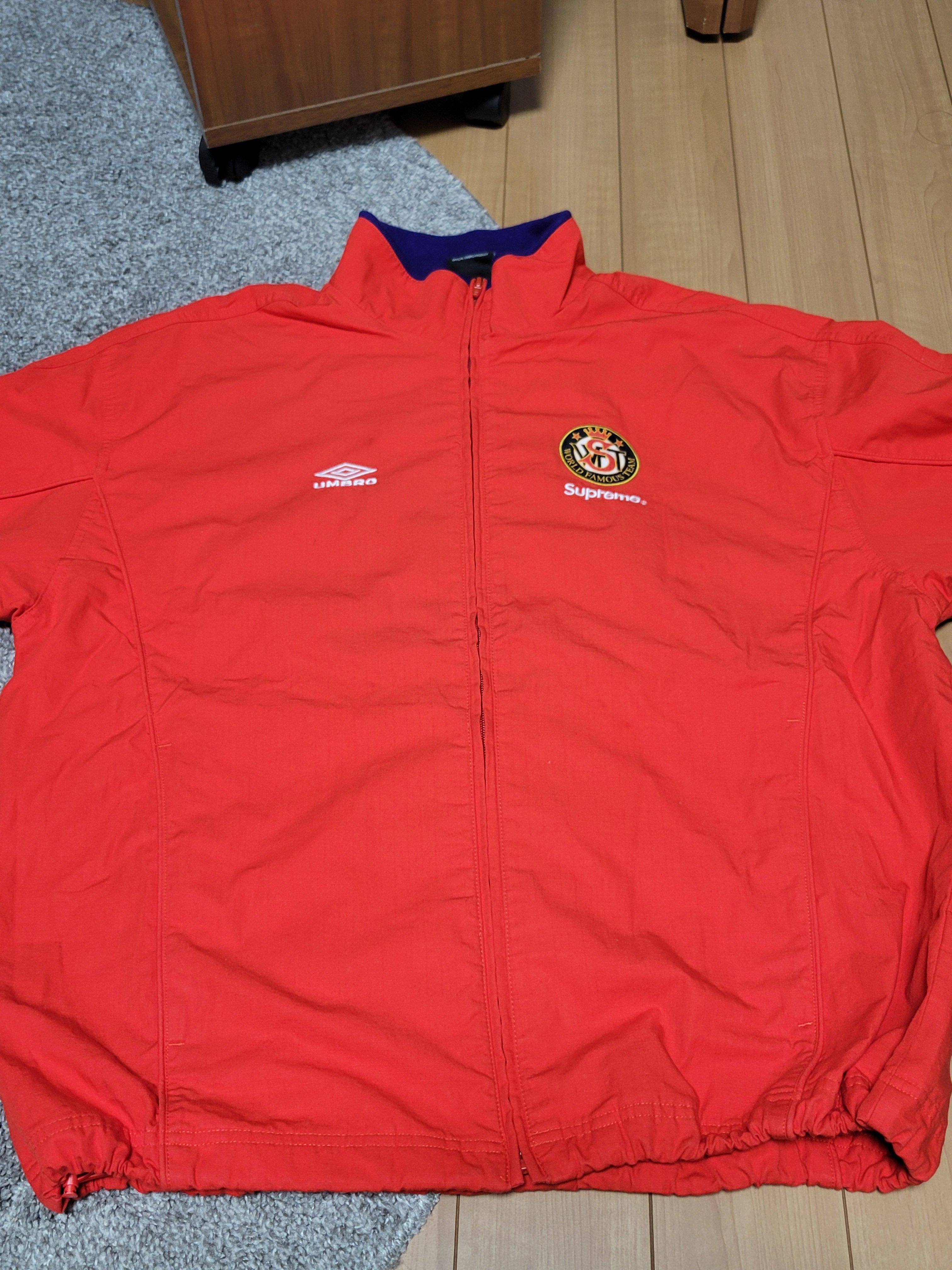 Supreme /Umbro Cotton Ripstop Track Jacket 