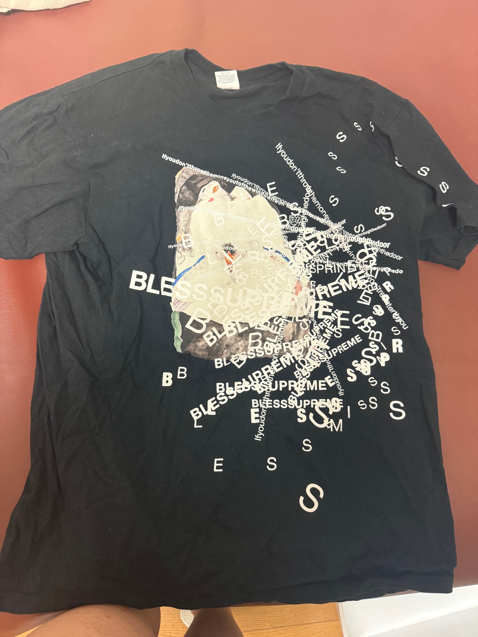 Supreme x BLESS Observed In A Dream Tee "Black"