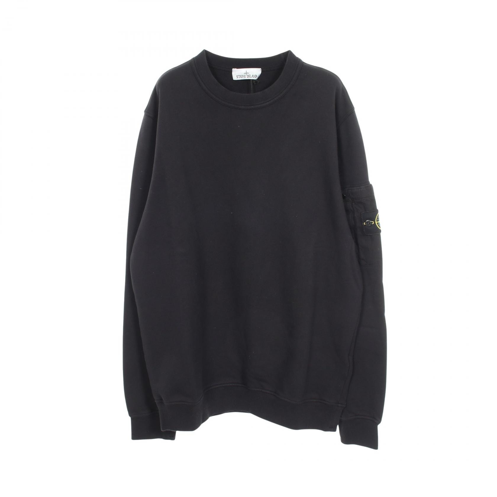 ストーンアイランド STONE ISLAND スウェット 衣料品 トップス コットン メンズ ブラック系 L1S156100019V0020L 【新品】