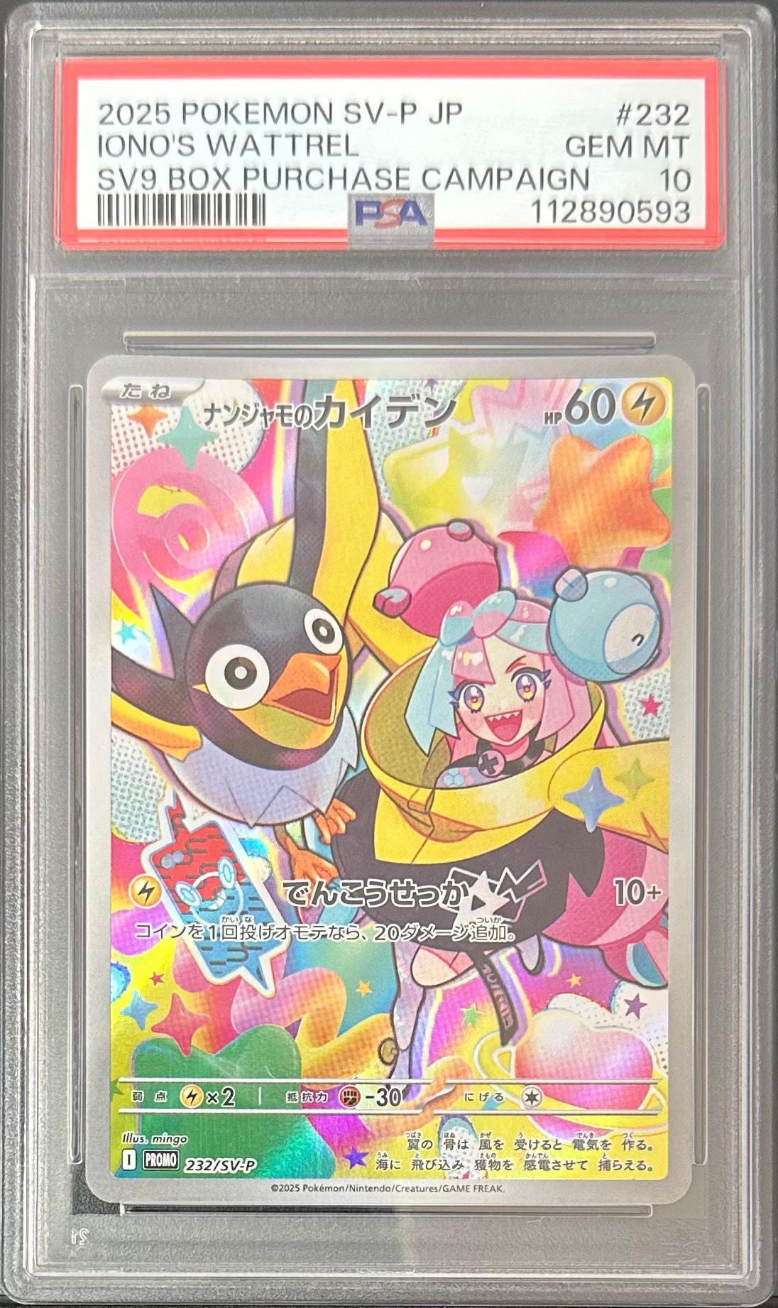 ナンジャモのカイデン P [SV-P 232](プロモーションカード「拡張パック