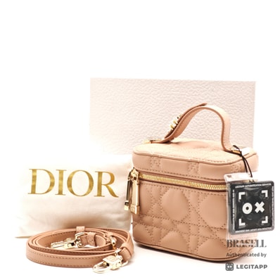 Dior ディオール 40-MA-1201 バニティバッグ Leather レディース