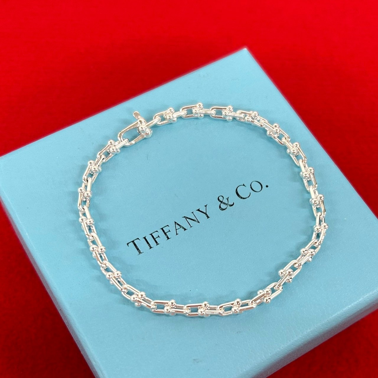 TIFFANY&Co. ティファニー ハードウェア マイクロ ブレスレット シルバー925 ブレスレット シルバー
 20024