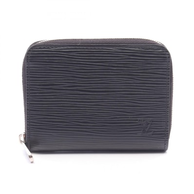 ルイ・ヴィトン LOUIS VUITTON ジッピーコインパース エピ ノワール コインケース 財布 レザー メンズ ブラック系 M60152 【中古】