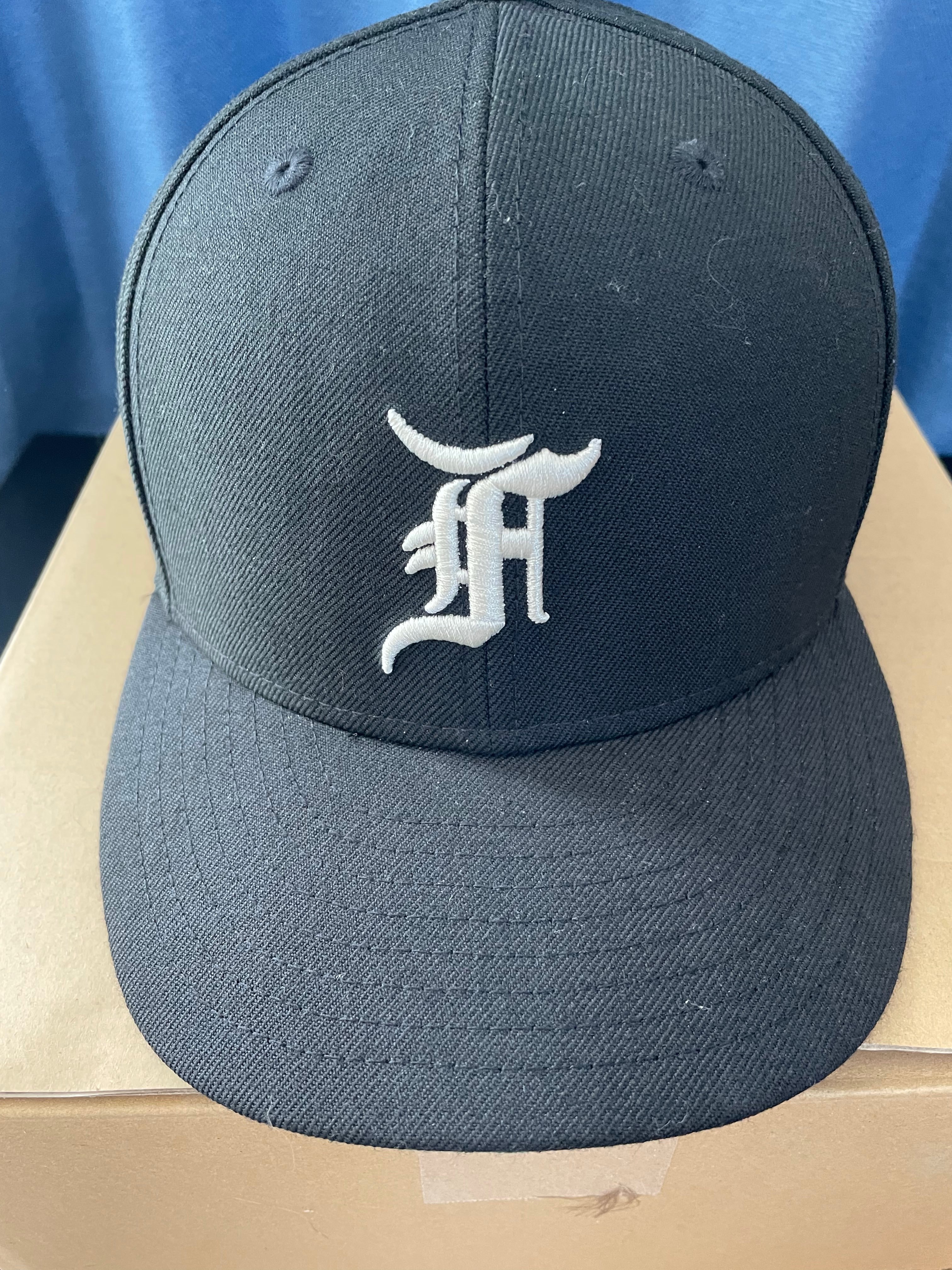 NEW ERA FEAR OF GOD ESSENTIALS 59FIFTY F LOGO Under Visor "Black"