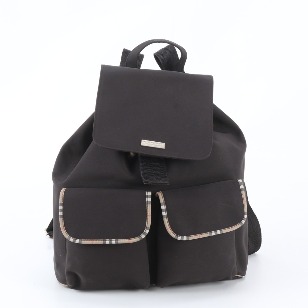 ■極美品 バーバリー ノバ チェックリュックサック