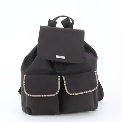 ■極美品 バーバリー ノバ チェックリュックサック