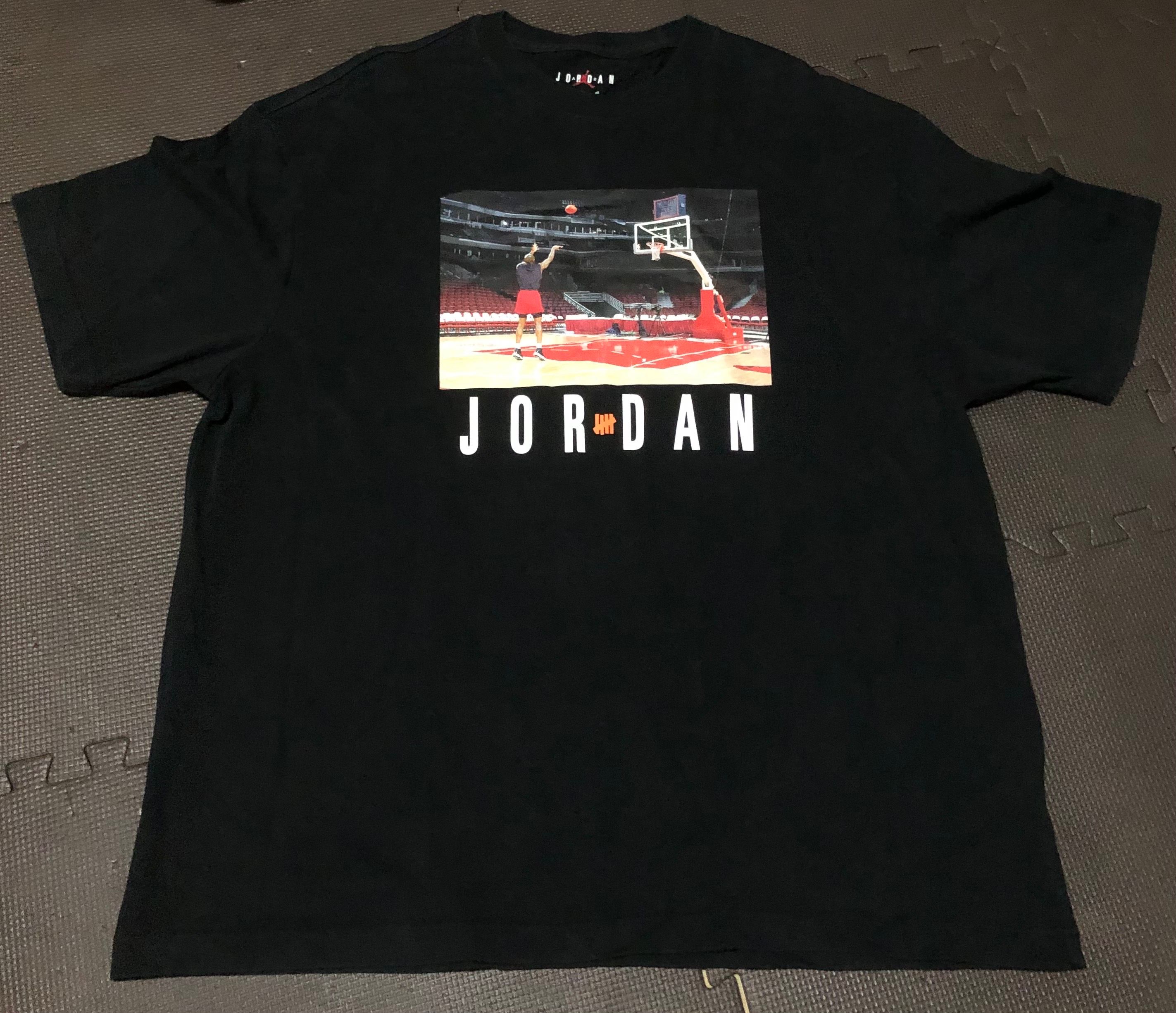 UNDEFEATED x JORDAN S/S Tee 2 "Black"