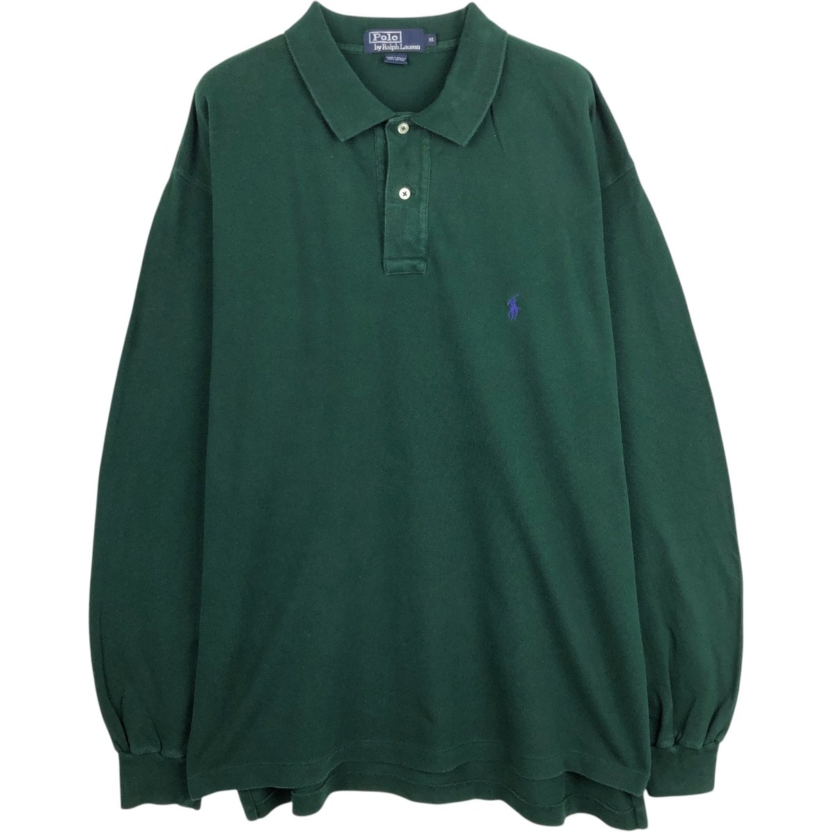 古着 ラルフローレン Ralph Lauren POLO by Ralph Lauren 長袖 ポロシャツ メンズXL相当/eaa662530