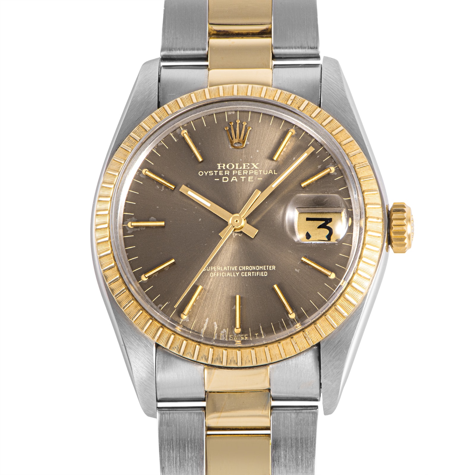 ROLEX ロレックス パーペチュアルデイト 1505 1978年製 ゴースト SS/YG【中古】