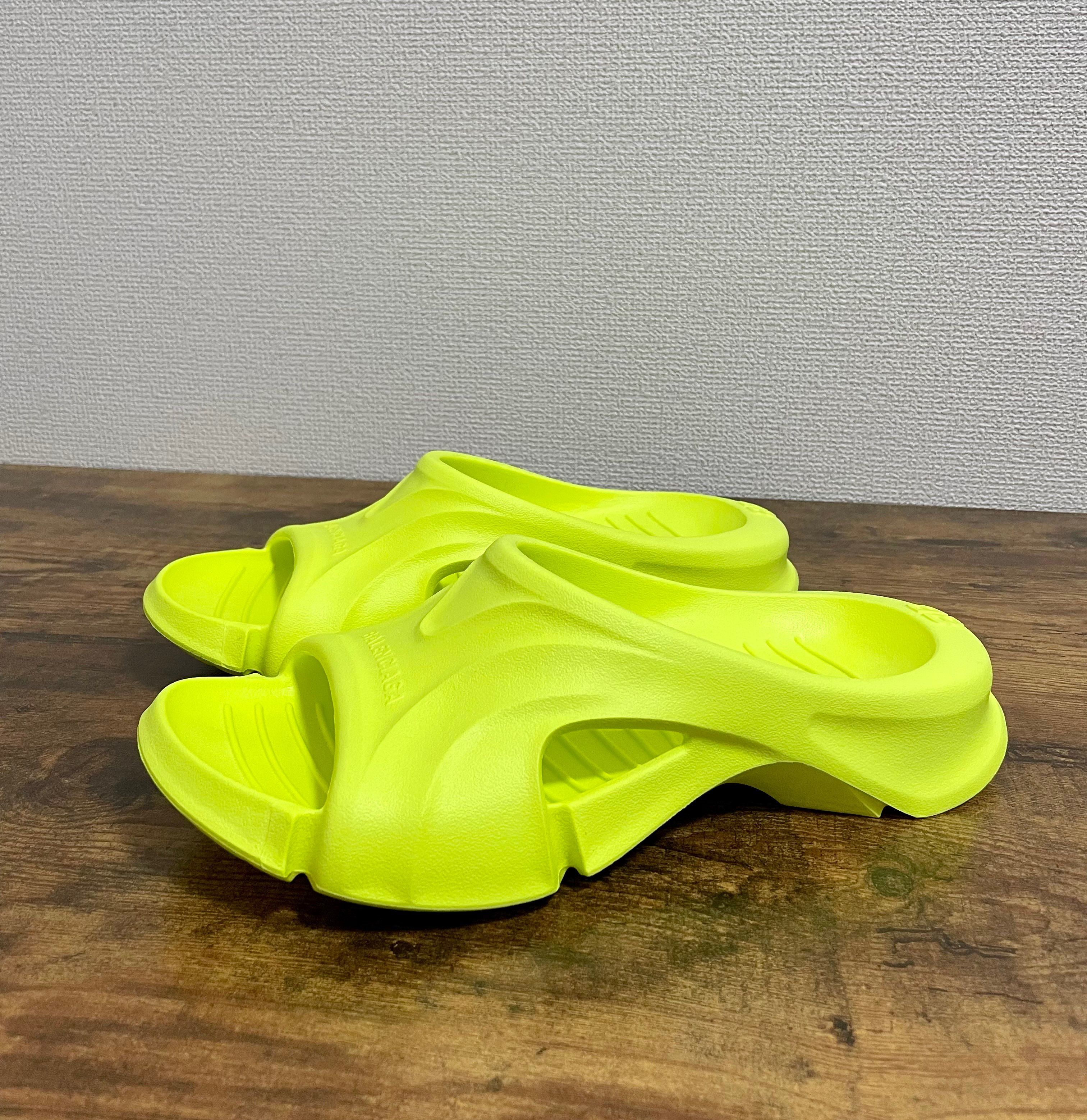 【新品】バレンシアガ モールドスライドサンダル ラバー