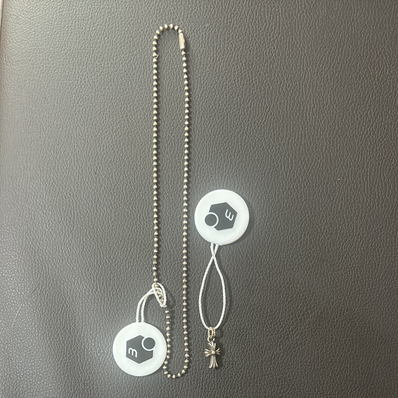 Chrome Hearts CH Cross Baby Fat Charm "Silver"