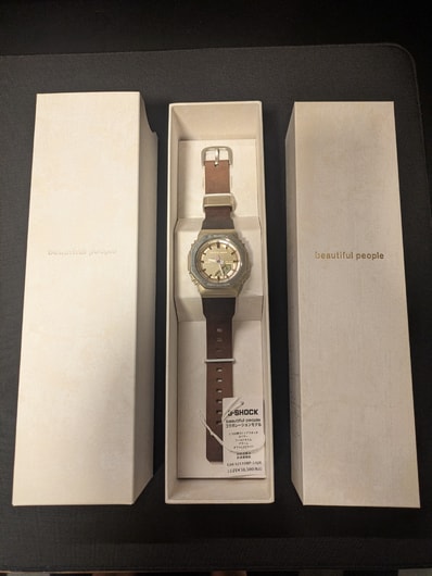 Casio G-Shock x beautiful people Already Patina GM-S2110BP-5AJR "Bronze"