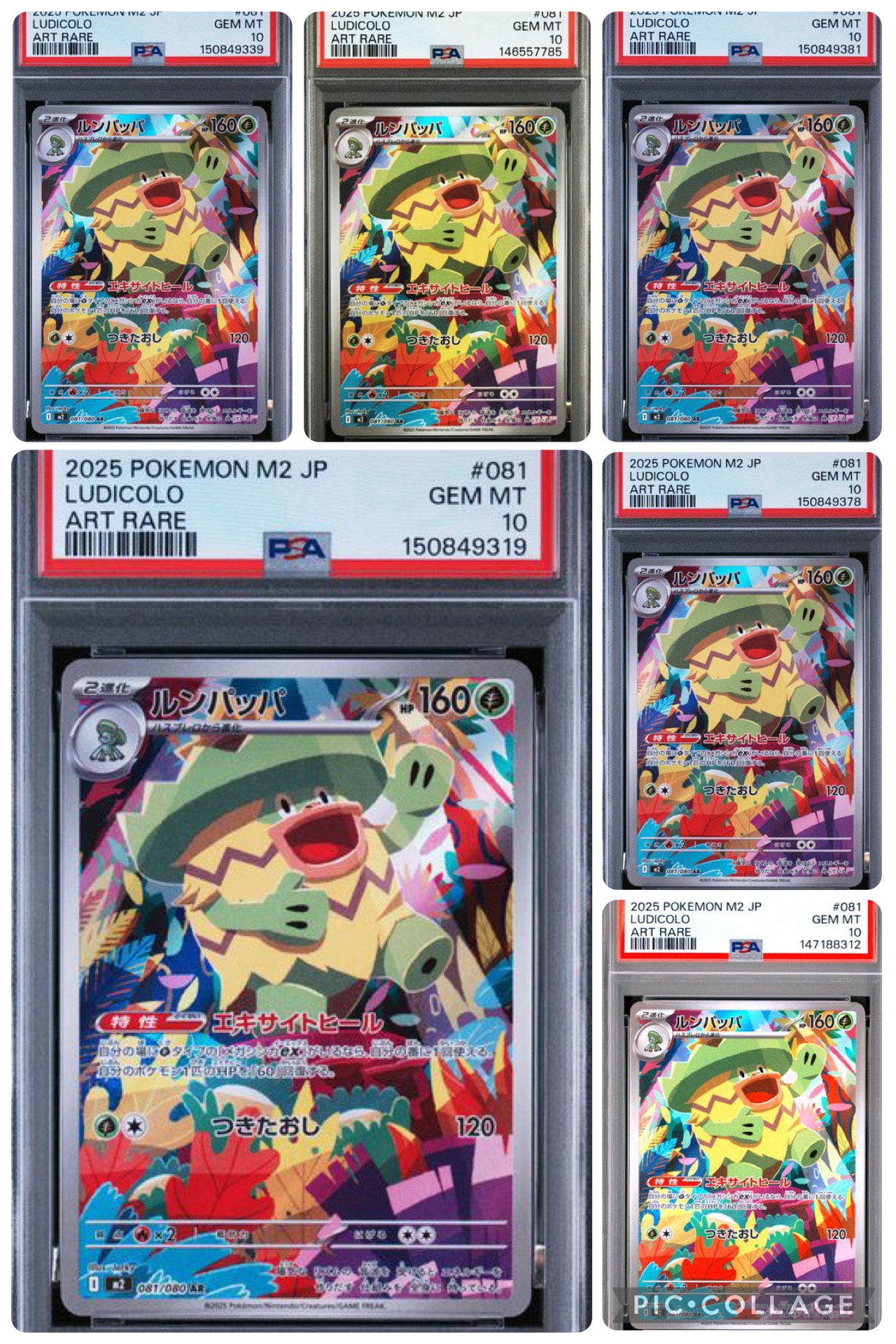 PSA10】ルンパッパ AR [M2 081/080](拡張パック「インフェルノX」) 1枚