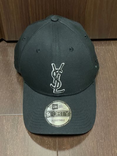 Saint Laurent x New Era YSL Monogram Cap "Black"