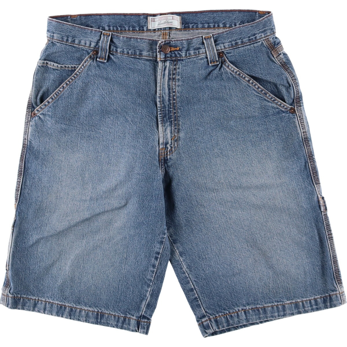 古着 リーバイス Levi's SIGNATURE デニムペインターショーツ ハーフパンツ メンズw36相当/eaa572651